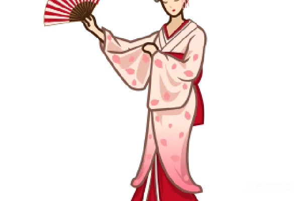 元素素材 和服