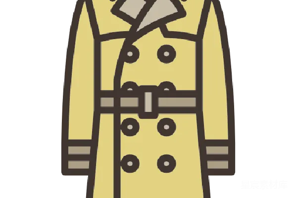元素素材 大衣
