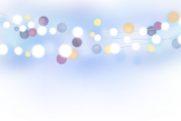 元素素材 Bokeh