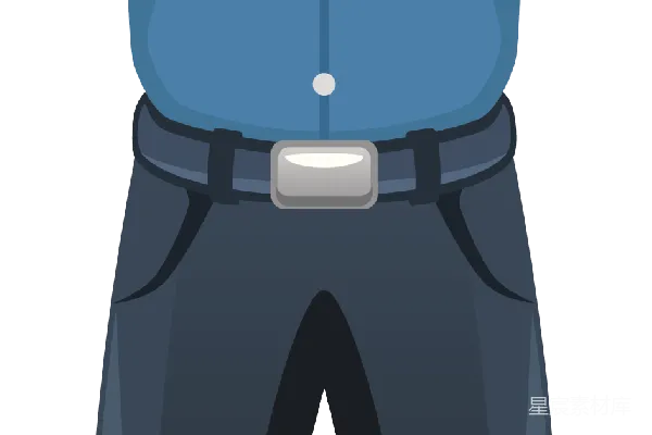 元素素材 卡通风格的警察插图