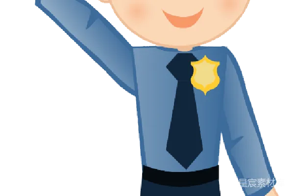 元素素材 警察