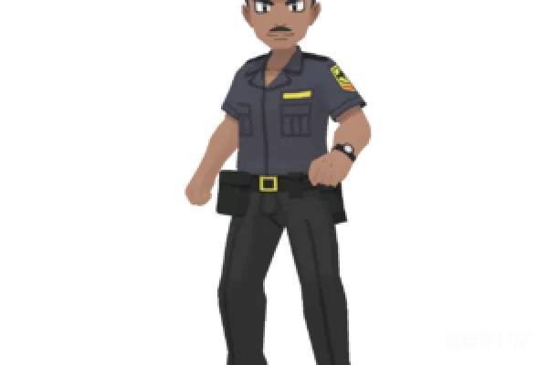 元素素材 警察