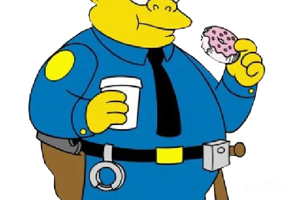 元素素材 警察