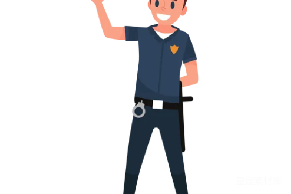 元素素材 警察