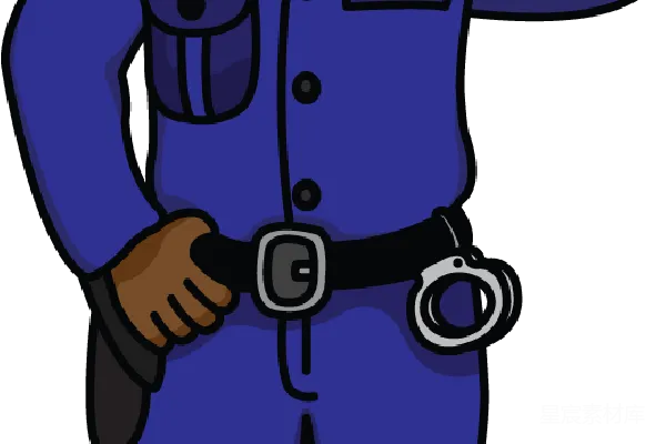 元素素材 警察