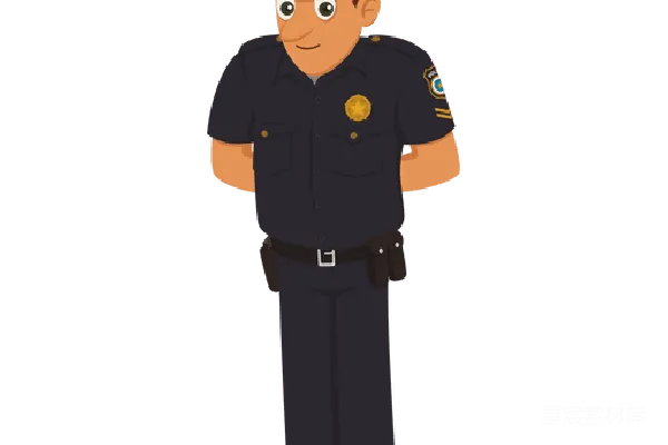 元素素材 警察