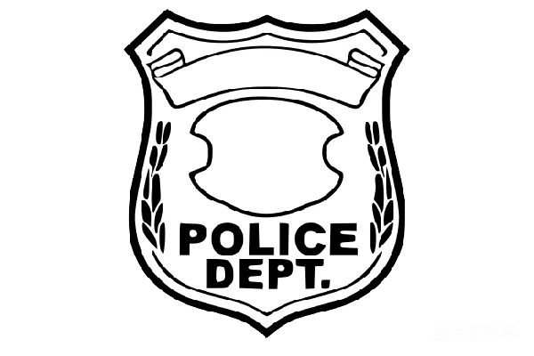 元素素材 警察