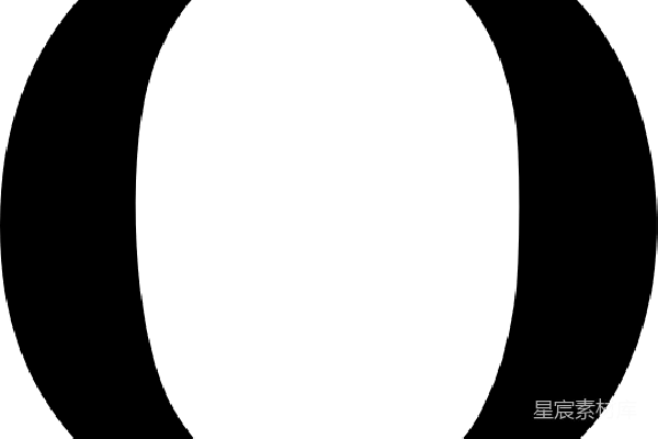 元素素材 简约风格的圆圈轮廓