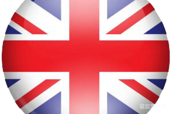 元素素材 圆形英国旗图标
