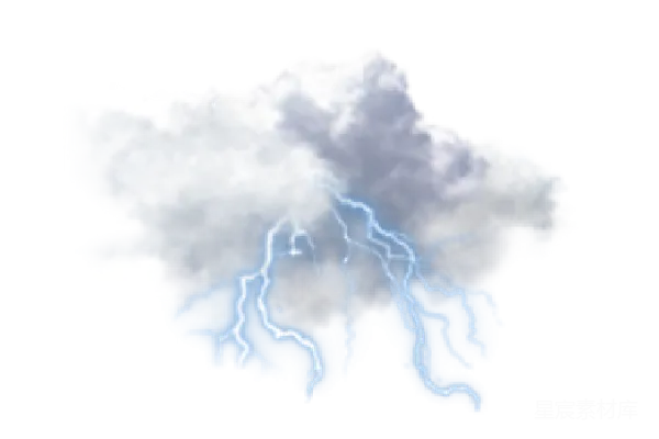 元素素材 雷鸣