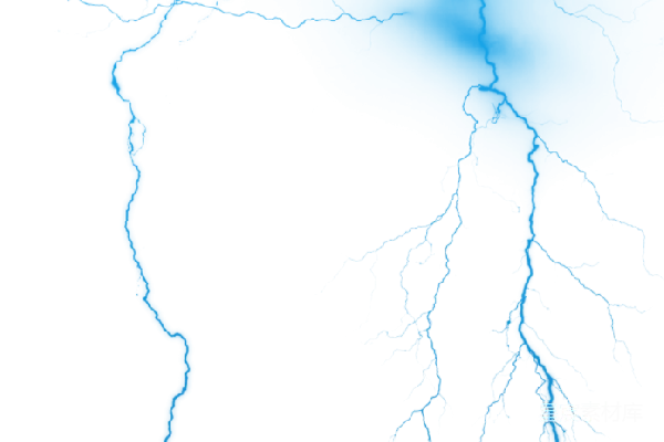 元素素材 雷鸣