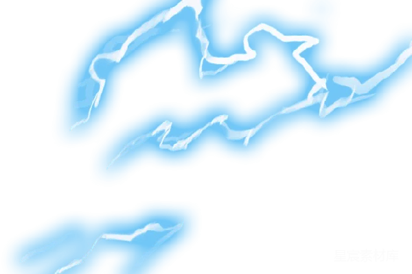 元素素材 雷鸣