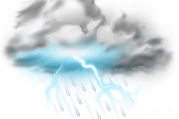 元素素材 雷鸣