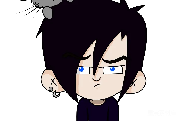 元素素材 emo