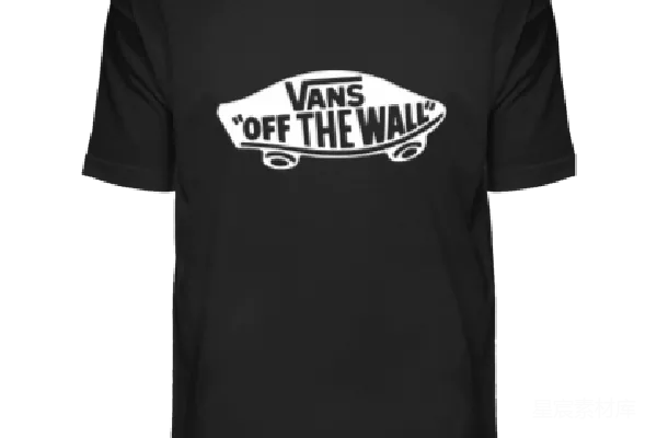 元素素材 经典Vans“OFF THE WALL”T恤