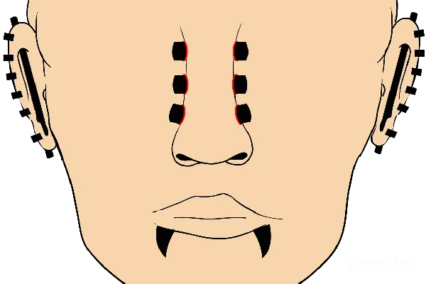 元素素材 身体