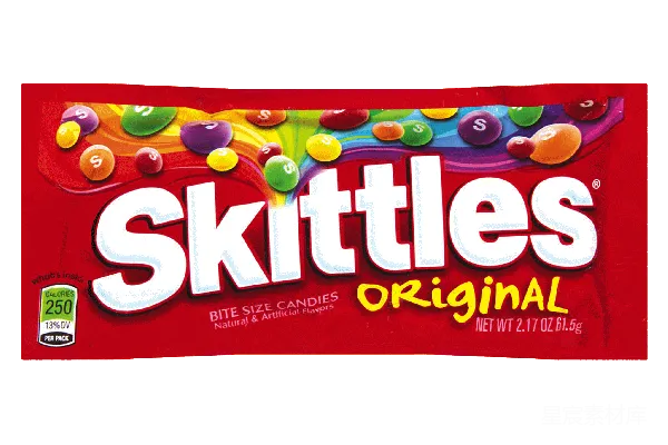 元素素材 Skittles Original Candy Box