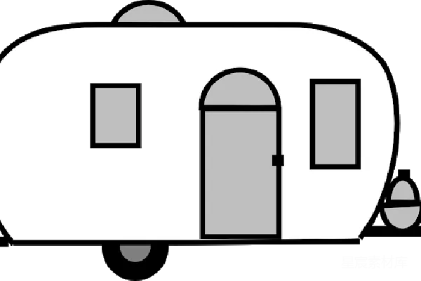 元素素材 驼队